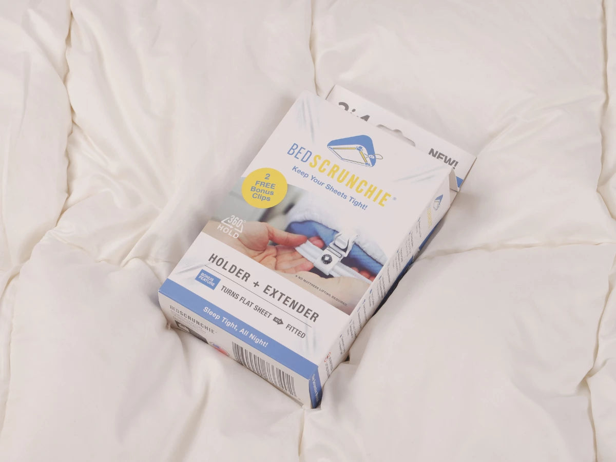 The Rubber Hugger - The Bed Sheet Holder Band , NEW Approach For Keeping  Your Sheets On Your Mattress , No Sheet Straps, Sheet Clips, Grippers, or  Fasteners. (Medium Size For Queen